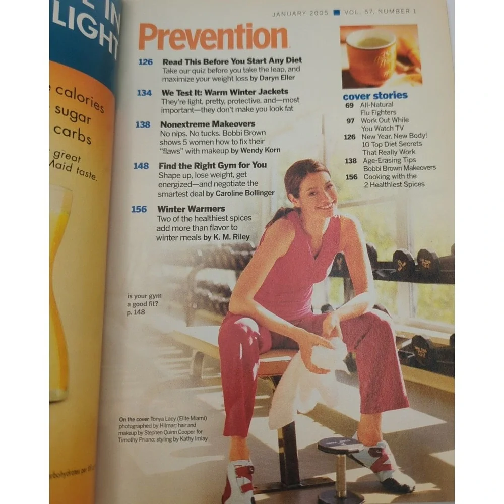 Prevention The‎ Magazine For Better Health January 2005 & December 2006